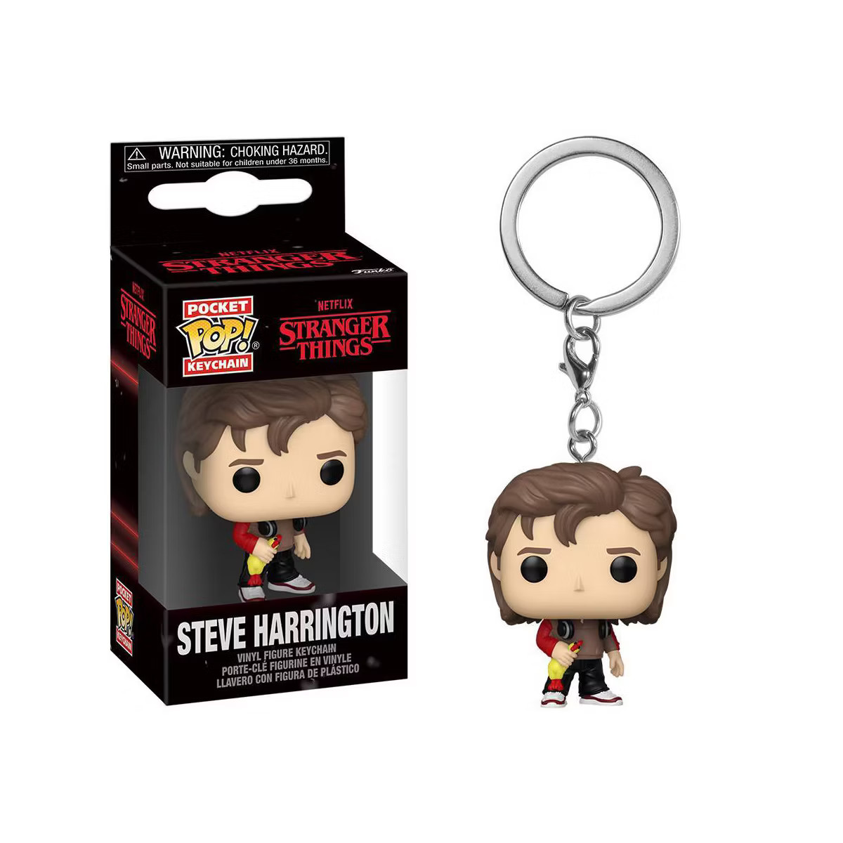 Funko Pop! Keychain: Netflix Stranger Things- Steve Harrington | Target