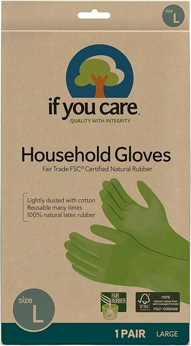 If You Care Latex Gloves, Large – 1 Pair (Pack of 1) – For Gardening, Dishwashing, Cleaning K... | Amazon (US)