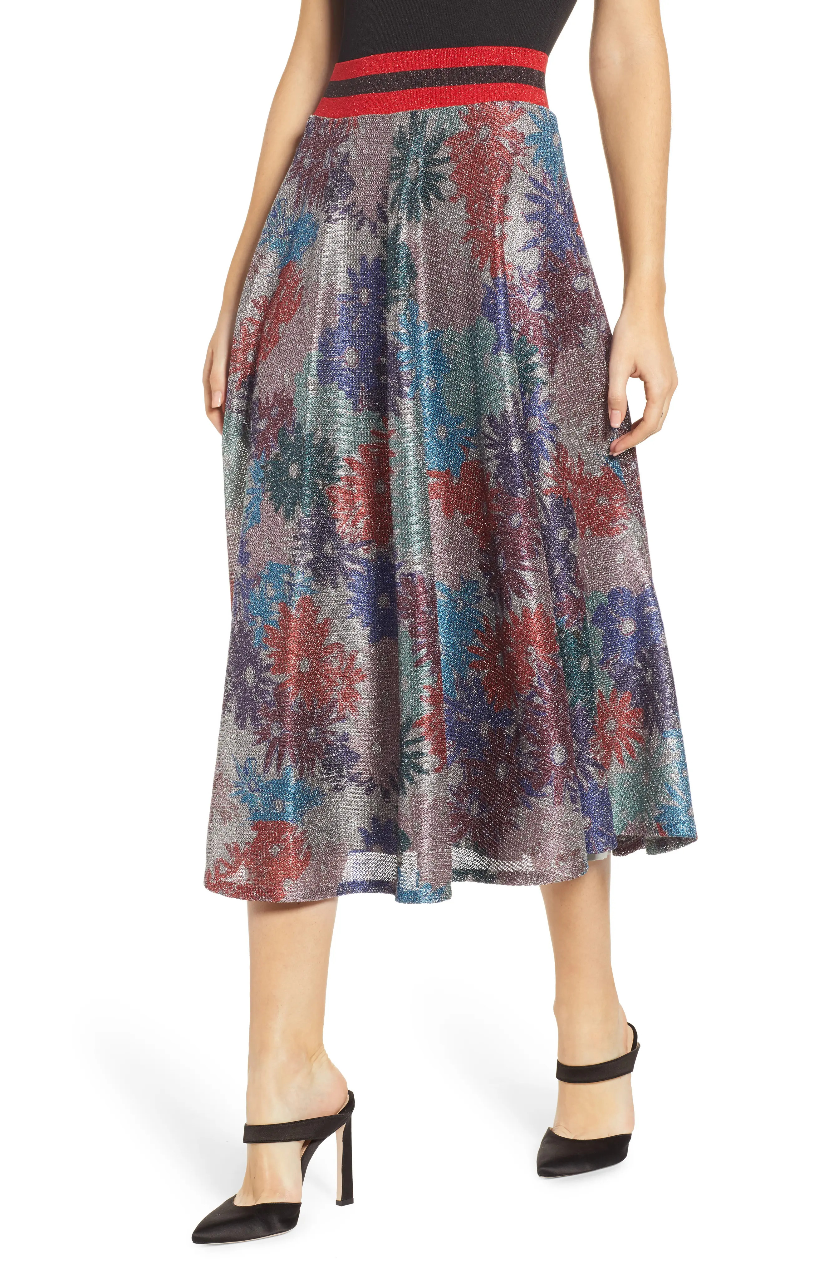 Women's Splendid X Margherita Brillare Midi Skirt | Nordstrom