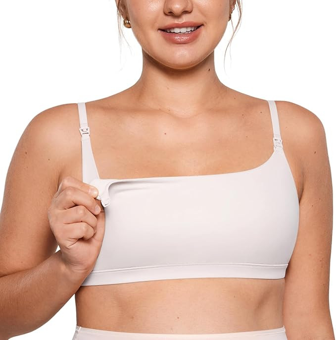 INLYRIC Women's Inbarely Soft Nursing Bras Unlined Bralettes Maternity Bra for Breastfeeding Unpa... | Amazon (US)