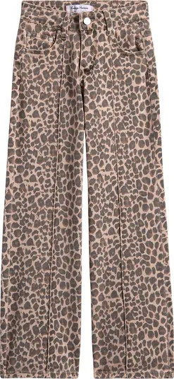 Vintage Havana Kids' Leopard Print Straight Leg Jeans | Nordstrom | Nordstrom
