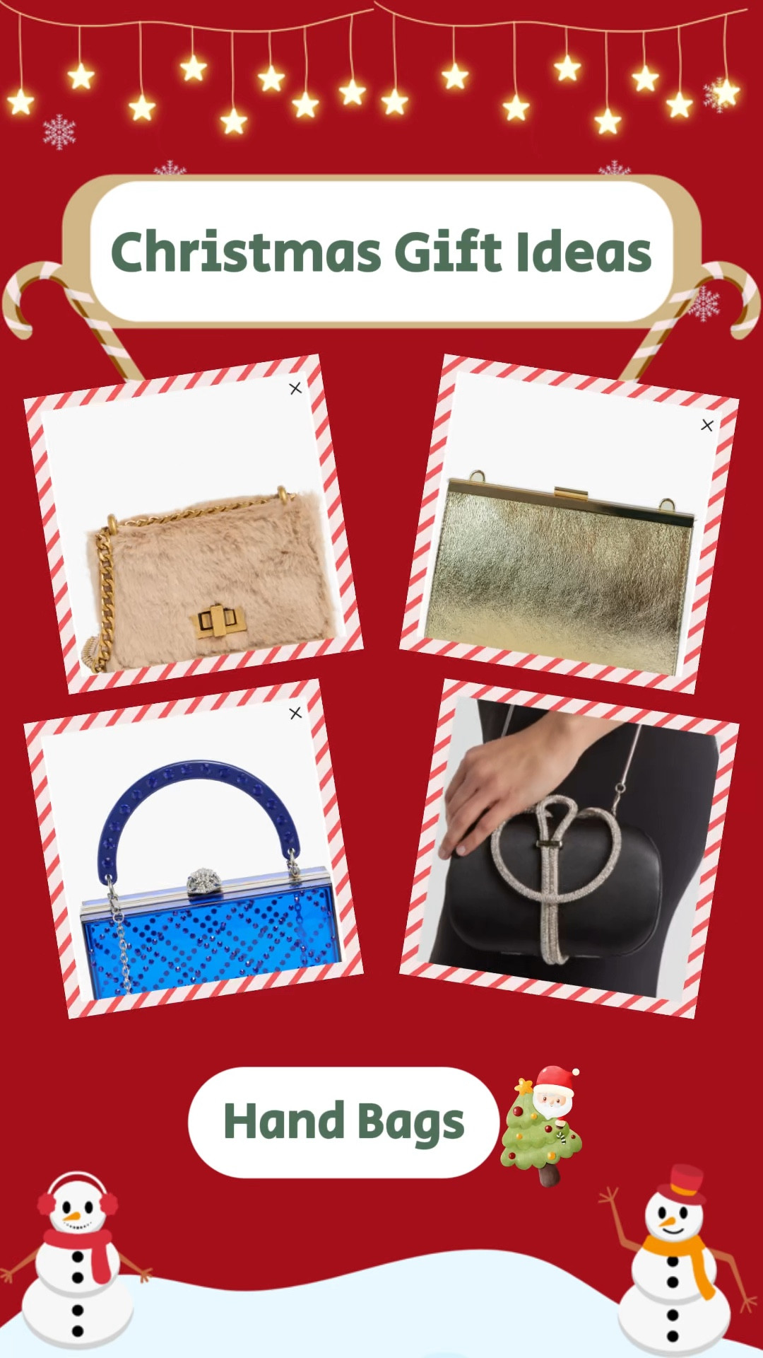 𝔾𝕚𝕗𝕥 𝕀𝕕𝕖𝕒𝕤 𝔽𝕠𝕣 𝕐𝕠𝕦𝕣 𝕃𝕒𝕕𝕚𝕖𝕤 𝕋𝕙𝕒𝕥 💕 ℍ𝕒𝕟𝕕𝕓𝕒𝕘𝕤 

#HandBags #GiftsForHer #LTKFindsUnder50 

#LTKItBag #LTKGiftGuide #LTKHoliday