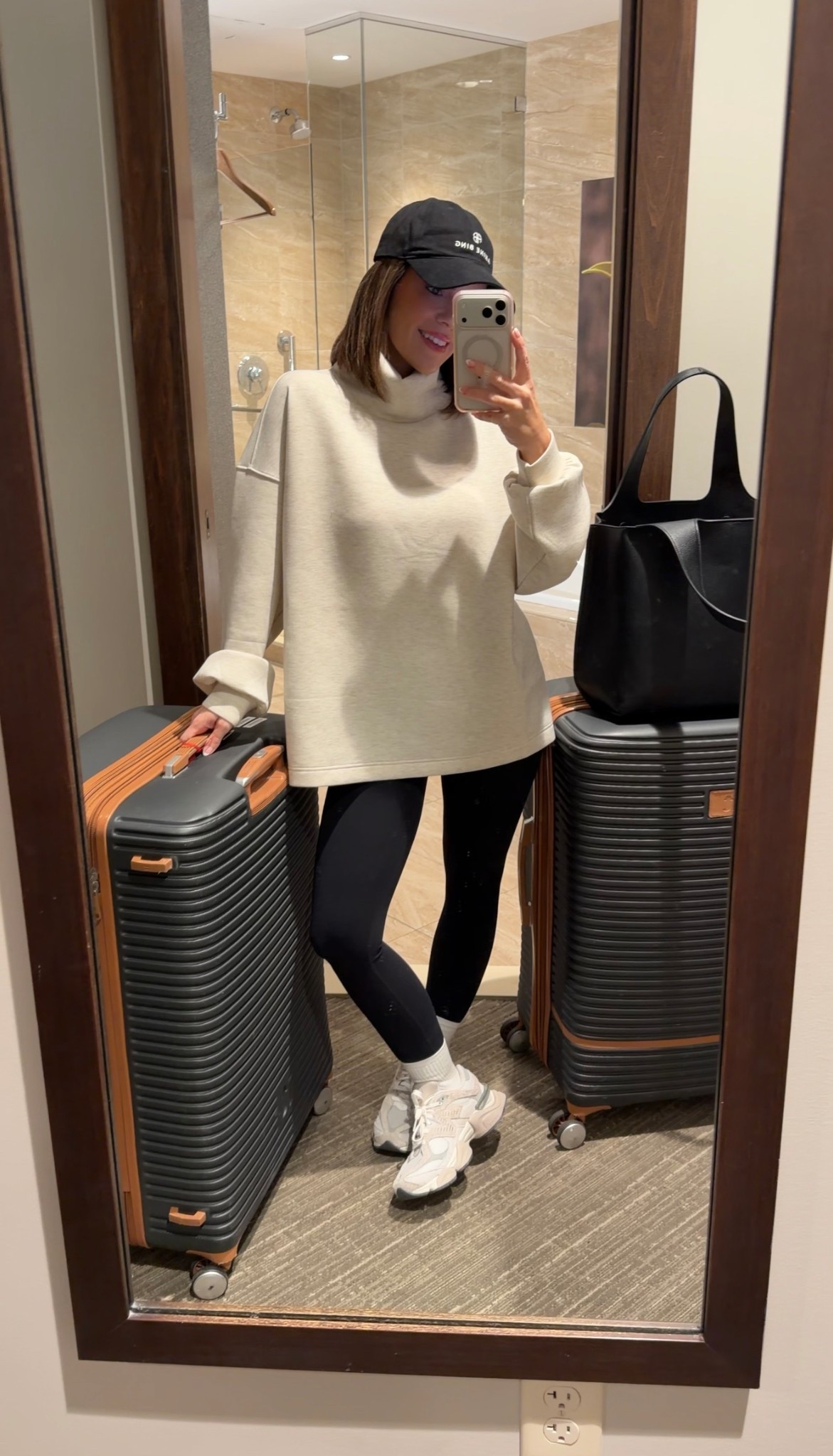 Wearing a small in everything. Shoes are true to size 


Traveling in winter is always a balance of staying warm, looking elevated, and keeping every layer effortless. ✈️❄️ I’m all about pieces that move with me—an ultra-cozy coat, soft textured knits, and the comfiest shoes that still feel polished from airport to arrival. When you’re hopping time zones in cold weather, the perfect winter travel outfit is all about warmth without bulk, neutral layers you can mix and match, and shoes that stay supportive mile after mile. If you’re planning winter travel soon, save this look for the ultimate cozy-chic travel formula. 🤍✨

#WinterTravel #TravelOutfit #AirportOutfit #WinterStyle #TravelInStyle #CozyOutfit #TravelEssentials #ComfyShoes #TravelShoes #WinterLayers #ChicAndComfy #TravelStyleInspo #WhatIWore #OOTDTravel #NeutralStyle #MinimalStyle #ElevatedBasics #TravelWardrobe #ColdWeatherOutfit #TravelChic #FashionInfluencer #AmazonFinds #TravelLook #WarmOutfit #WinterVacation #TravelOutfitIdeas #TravelComfort #AirportStyle #TravelBlogger #StyleInspo #WinterFashion #EverydayStyle #TravelReady #CozyTravelLook

#LTKCyberWeek #LTKTravel #LTKootd