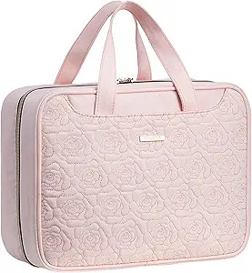 Everfun Hanging Travel Toiletry Bag for Women Large Makeup Cosmetic Organizer Bag for Hotel, Trav... | Amazon (US)