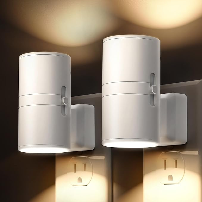 L LOHAS LED Night Light Plug in, Night Lights Plug into Wall, Light Sensor, 0-100LM Soft White 30... | Amazon (US)
