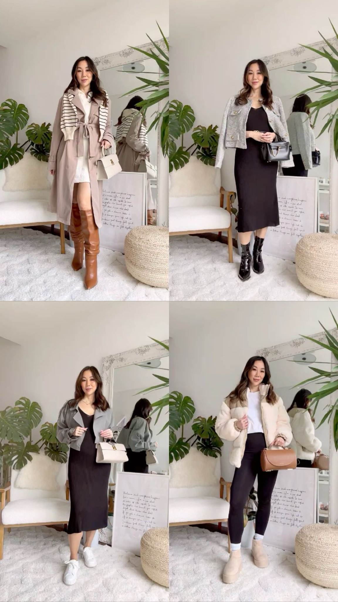 Must have jackets for the season: trenchcoat, Tweed jacket,
cropped trench coat, puffer coat. My favourites below.

#LTKGiftGuide #LTKfindsunder100 #LTKSeasonal