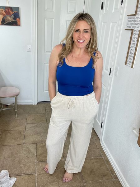 Love this causal outfit from Amazon! Linen pants and a cute tank are perfect for vacation!

Vacation outfit. Linen pants. Causal spring outfit. Amazon fashion.

#LTKSeasonal #LTKstyletip #LTKfindsunder50