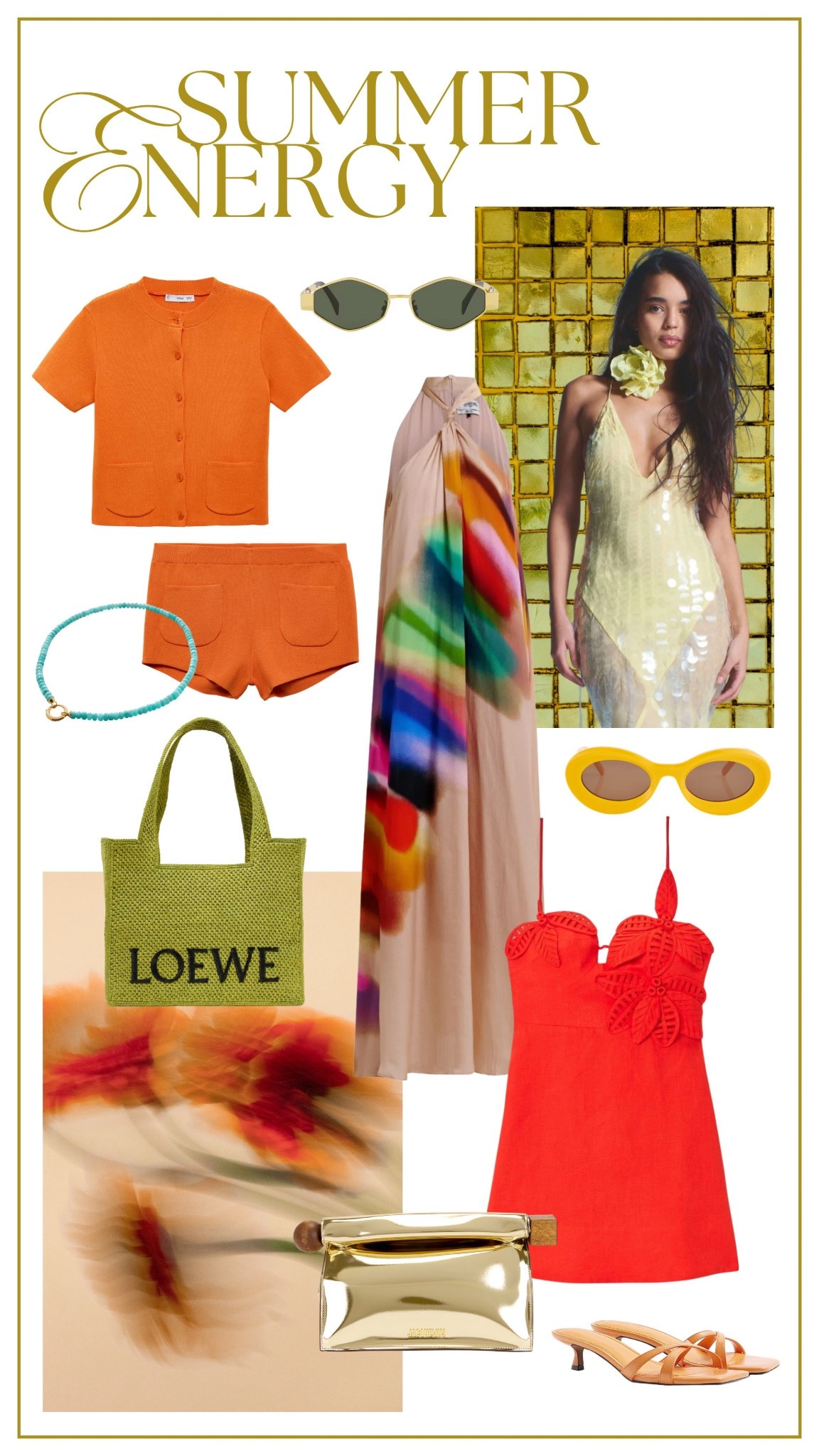 Summer Energy Lookbook 🍊✨

#LTKeurope #LTKsummer #LTKtravel