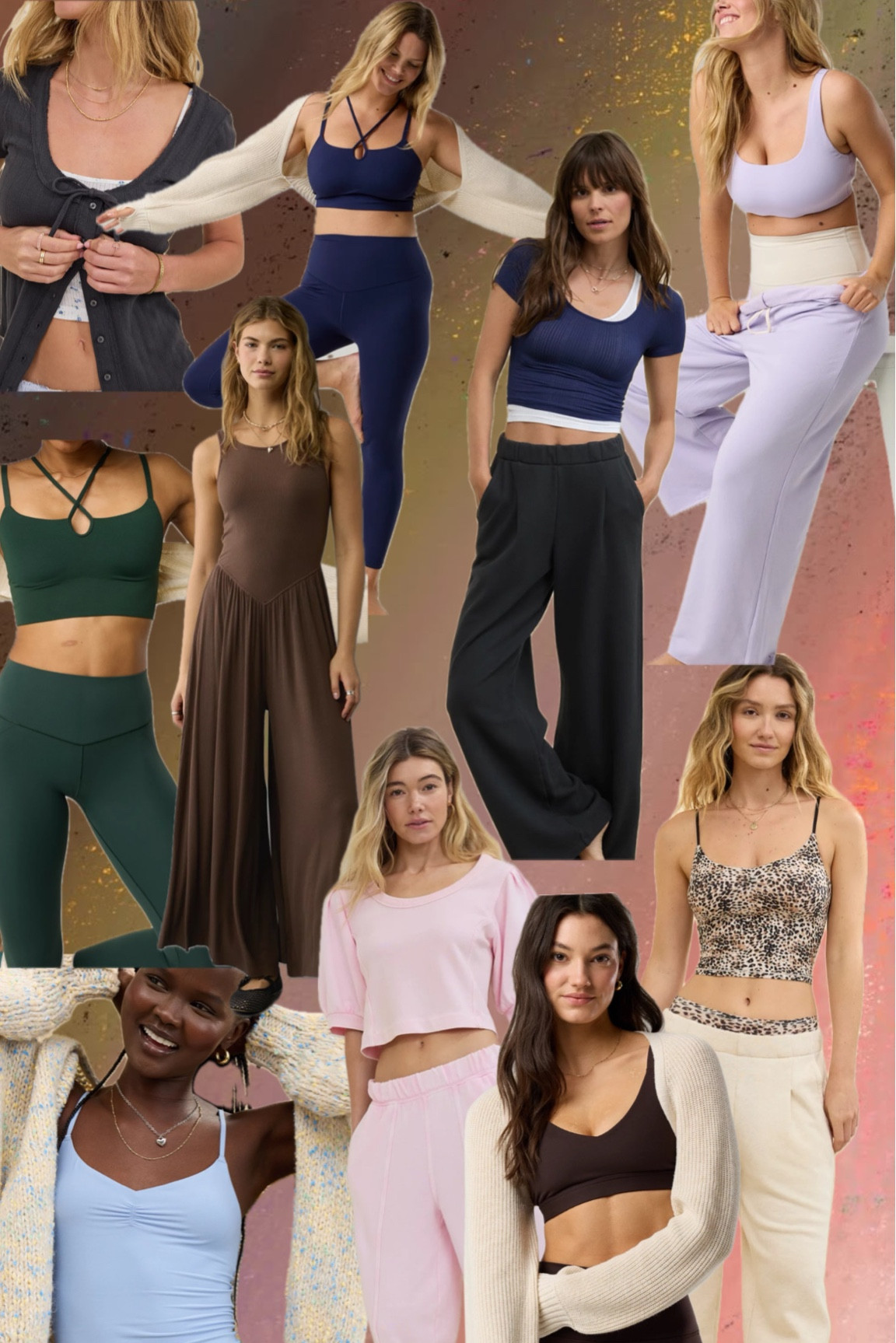 Aerie sale favorites! So many comfy lounge and workout sets! 