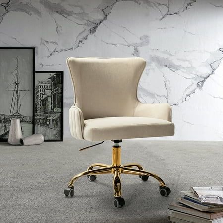 ALEX Swivel Task Chair with Tufted Back In Tan | Walmart (US)