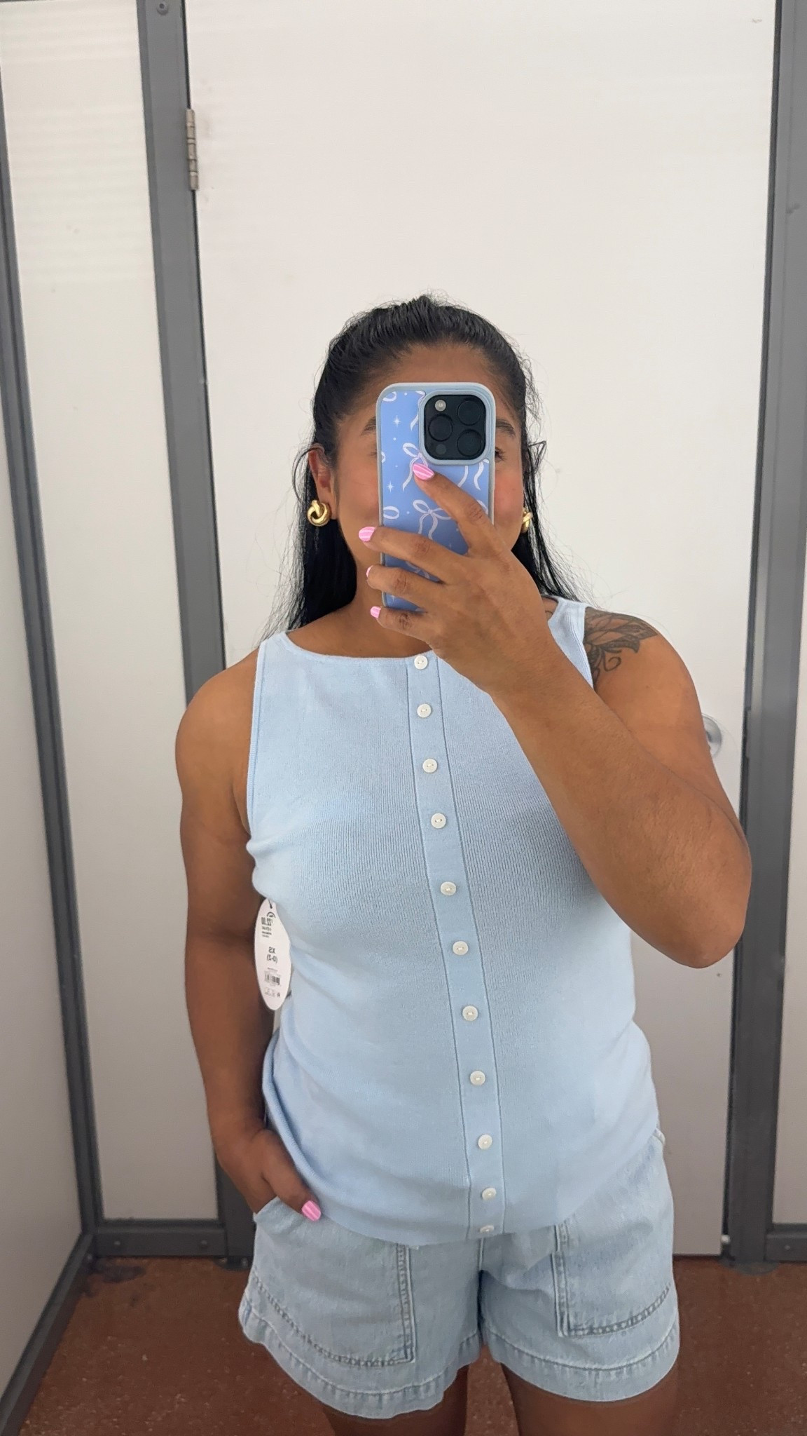 Walmart try on! Love this top + the color! Wearinf an xs

#LTKootd #LTKPetite