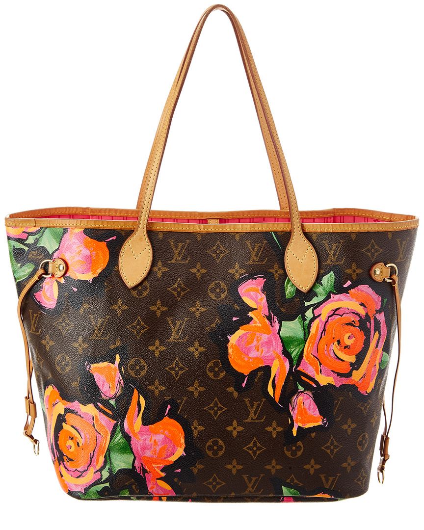 Louis Vuitton Limited Edition Stephen Sprouse Roses Monogram Canvas Neverfull MM | Ruelala