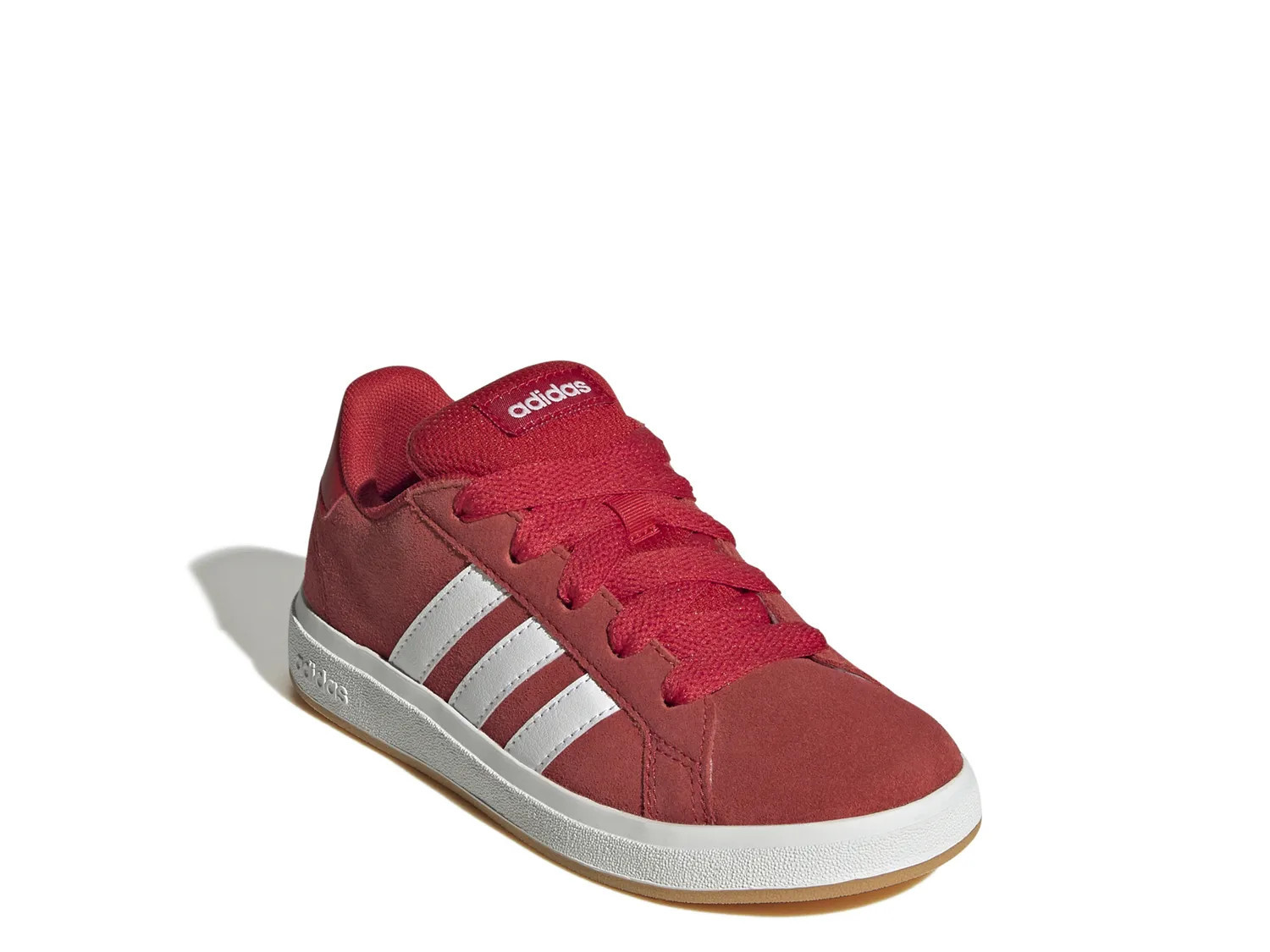 adidas Grand Court '00s Sneaker Kids' | Boy's | Red | Size 13 Youth | Sneakers | Lace-Up | DSW