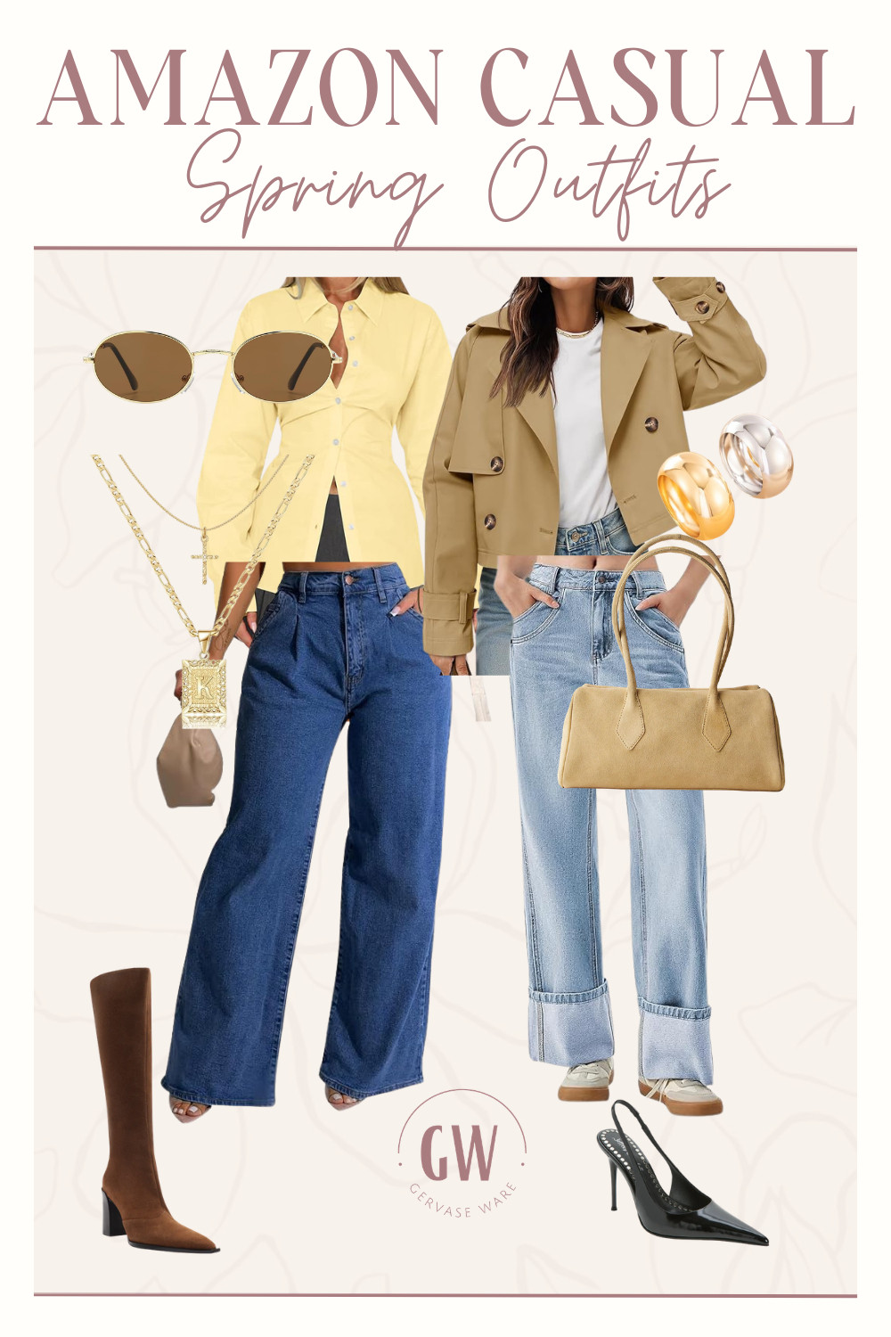 Amazon casual spring outfits that are comfy, cute, and on repeat all season 🌸✨ Easy layers, everyday basics, and effortless looks you’ll actually wear 🤍

#AmazonFashion #SpringOutfits #CasualStyle 

 #LTKSpringSale #LTKootd #LTKmomlife