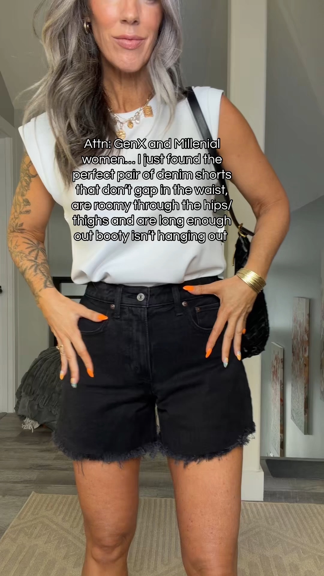 Fave Jean shorts I’ve tried on in a long time! I’m 5’8, 140 lbs wearing size 27  

#LTKgrwm #LTKootd #LTKOver40