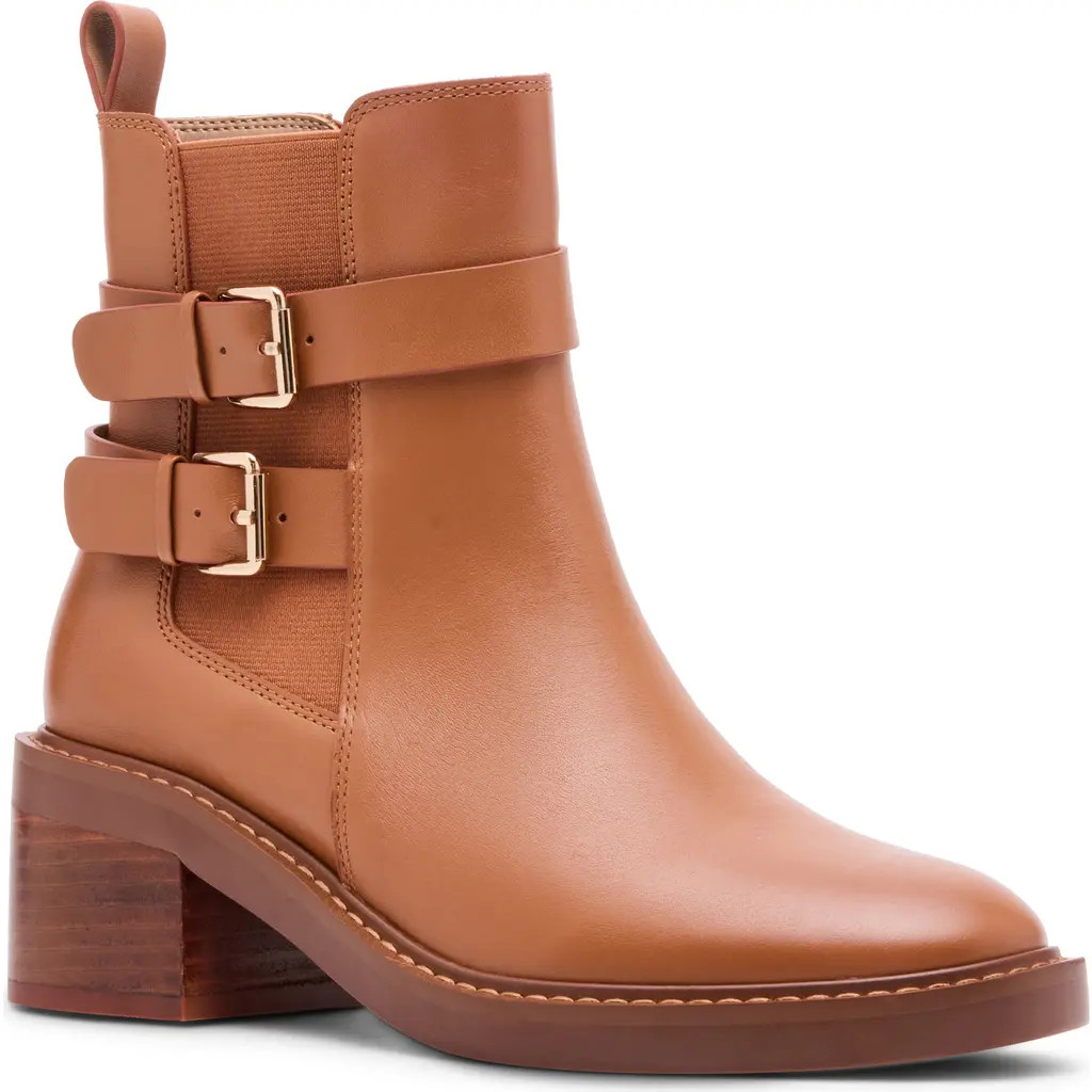 Blondo Lanessa Waterproof Bootie in Tan Leather at Nordstrom Rack, Size 9 | Nordstrom Rack