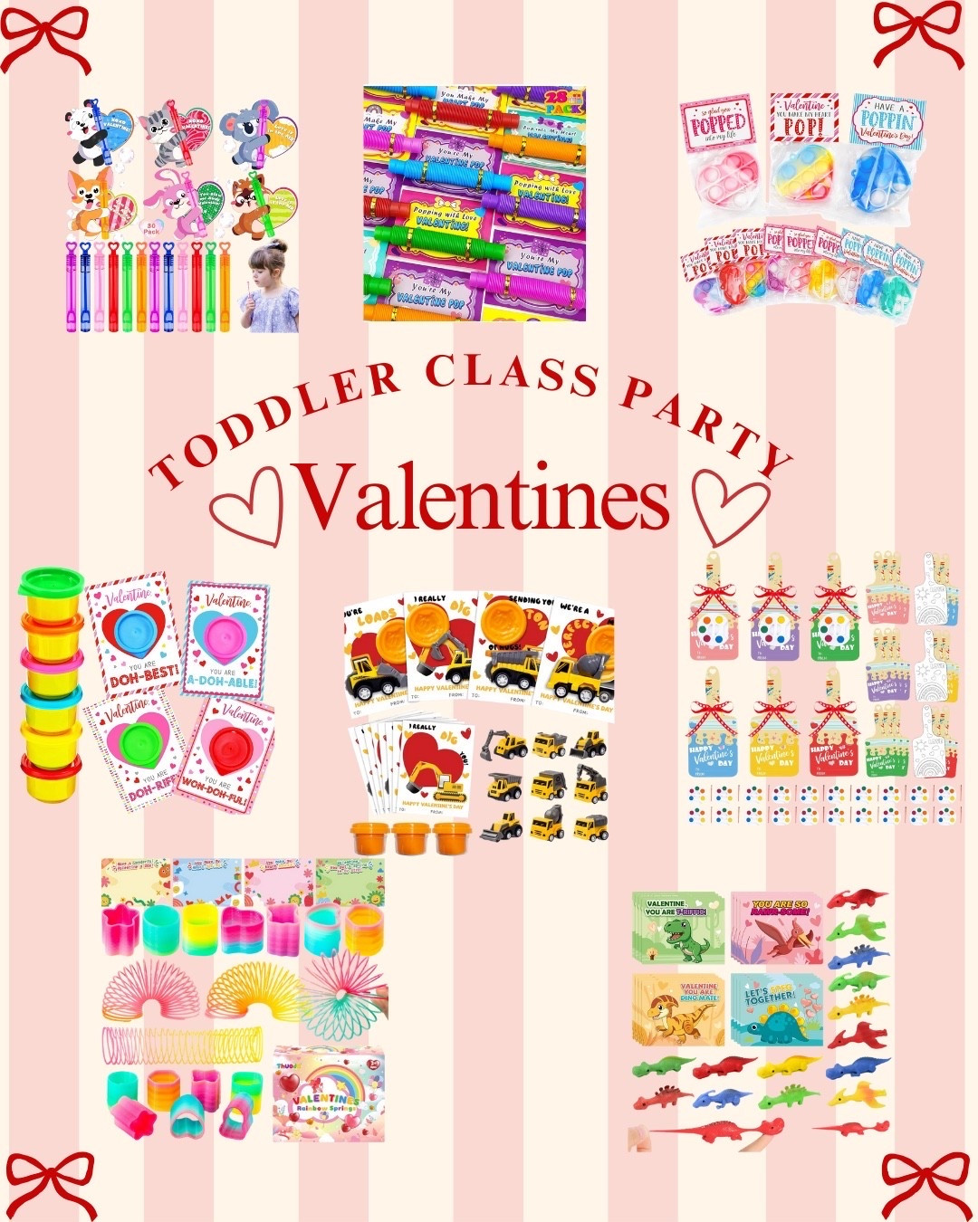 Valentine’s Day is right around the corner! Here are some fun (toddler friendly) valentines I’m looking to get for my daughter’s class! 

#LTKKids #LTKSeasonal #LTKmomlife