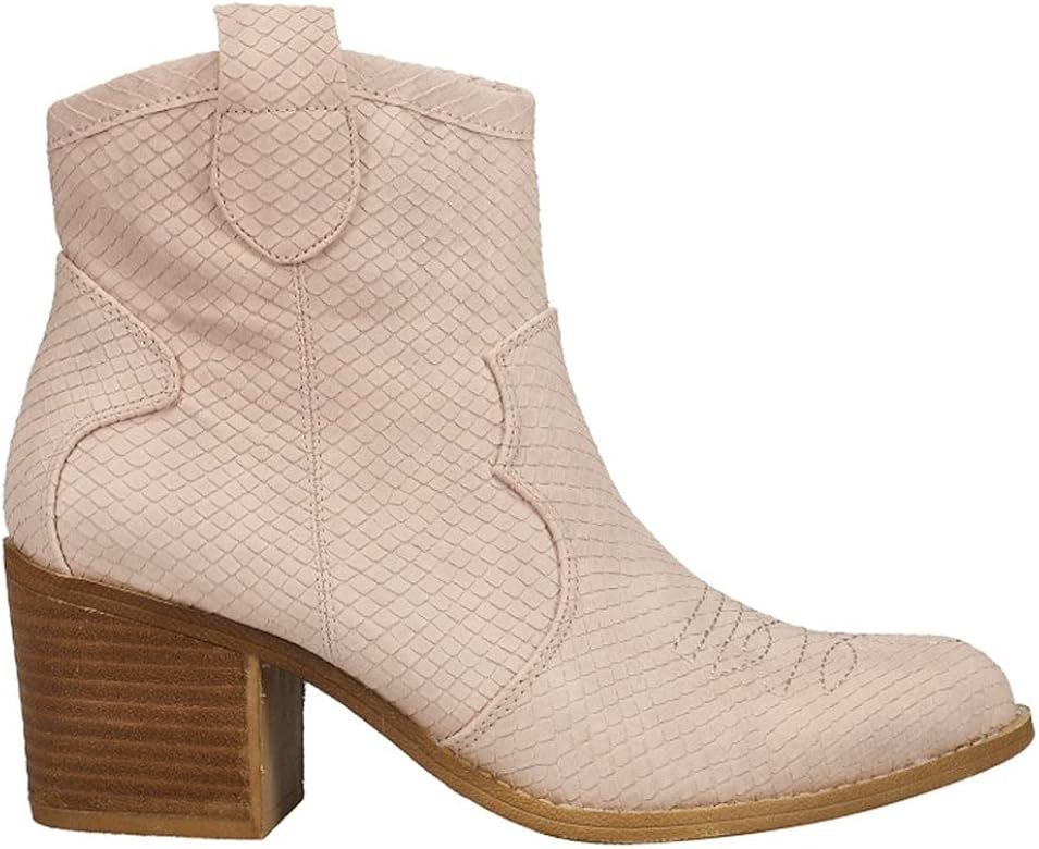 Dirty Laundry Women's Unite Metallic Western Boot | Amazon (US)