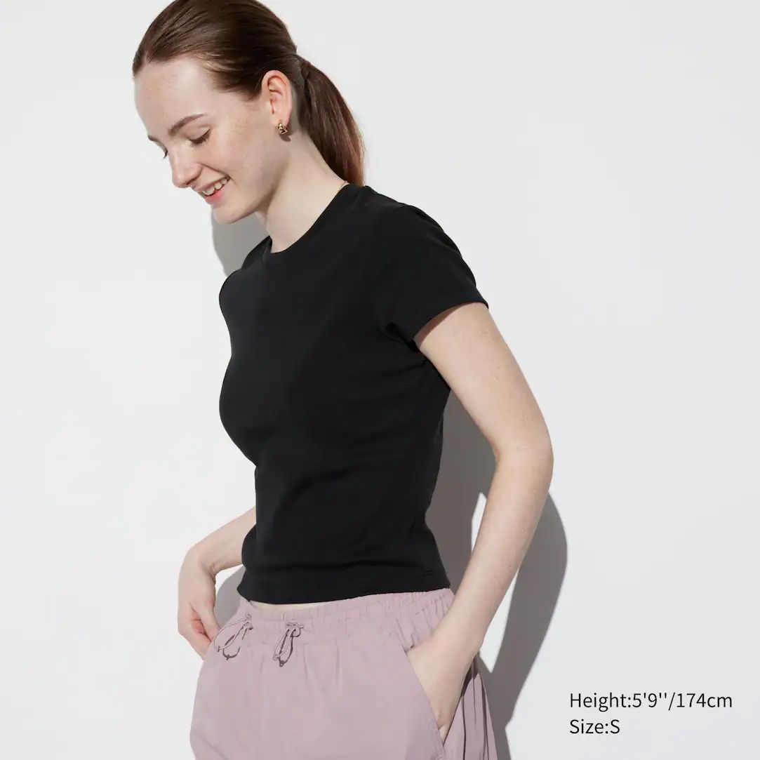 Cropped T-Shirt | UNIQLO (DE)