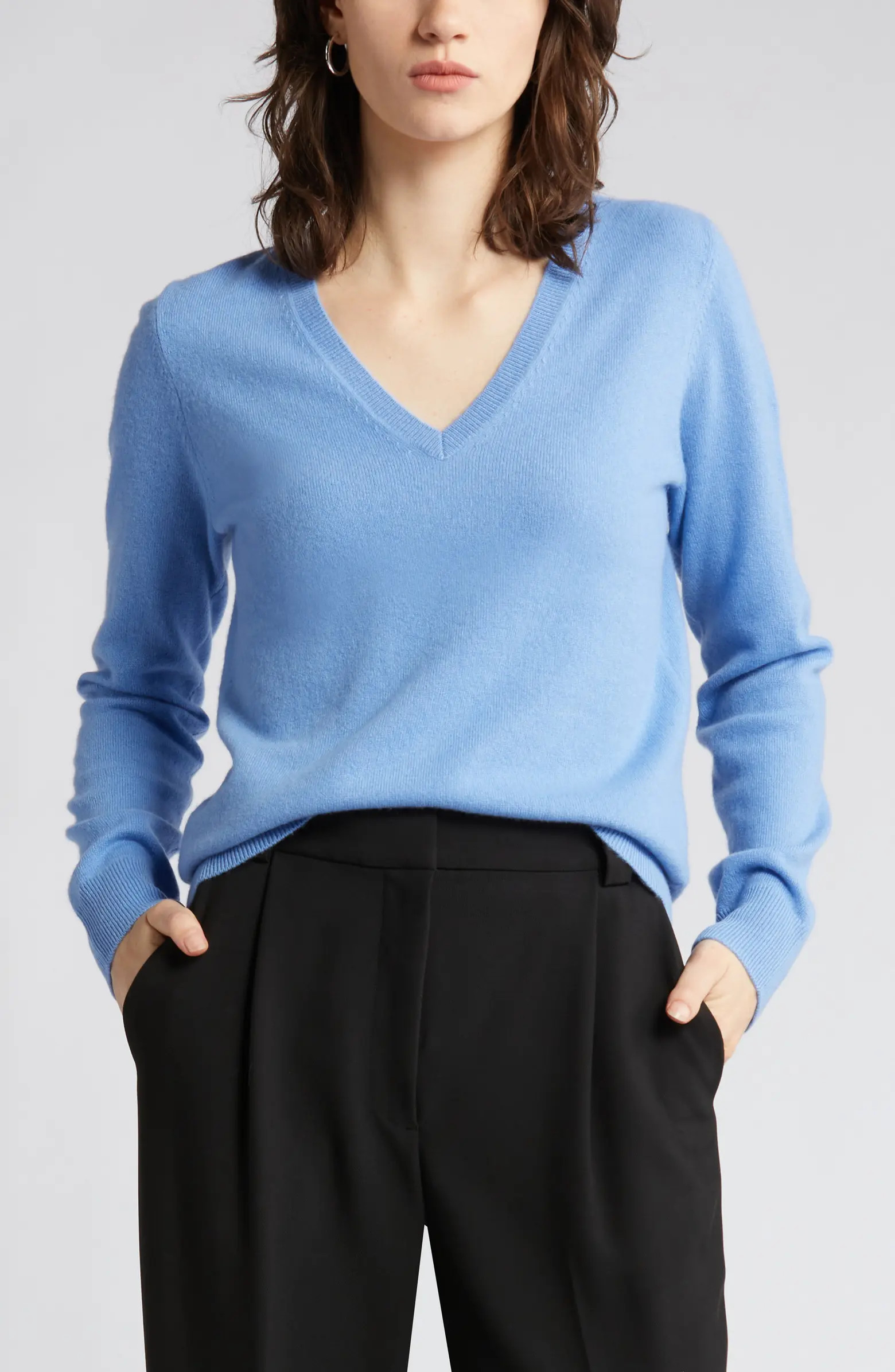 Cashmere V-Neck Sweater | Nordstrom