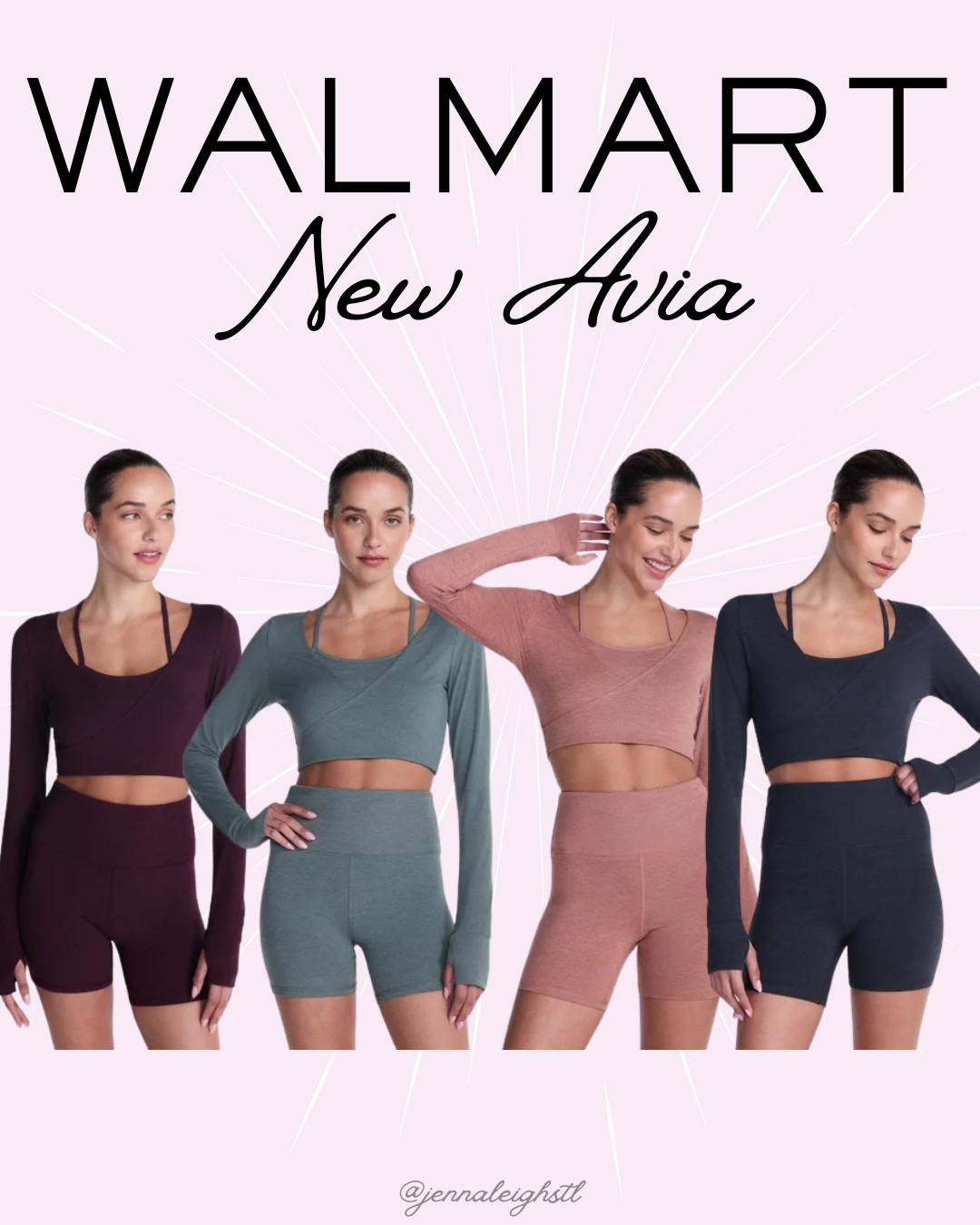 New at Walmart! I am loving this new Athletic Works ButterCore wrap top with the built in bra. The fit is so flattering, it comes in gorgeous color options, and it's the perfect piece for workouts, walks, or just throwing on with leggings for an everyday athleisure look. 

 #LTKfitnessgoals #LTKActive #LTKMidsize