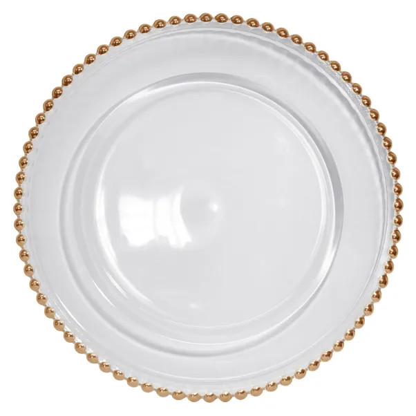 Beaded Charger Plate 33cm | Dunelm (migrated)