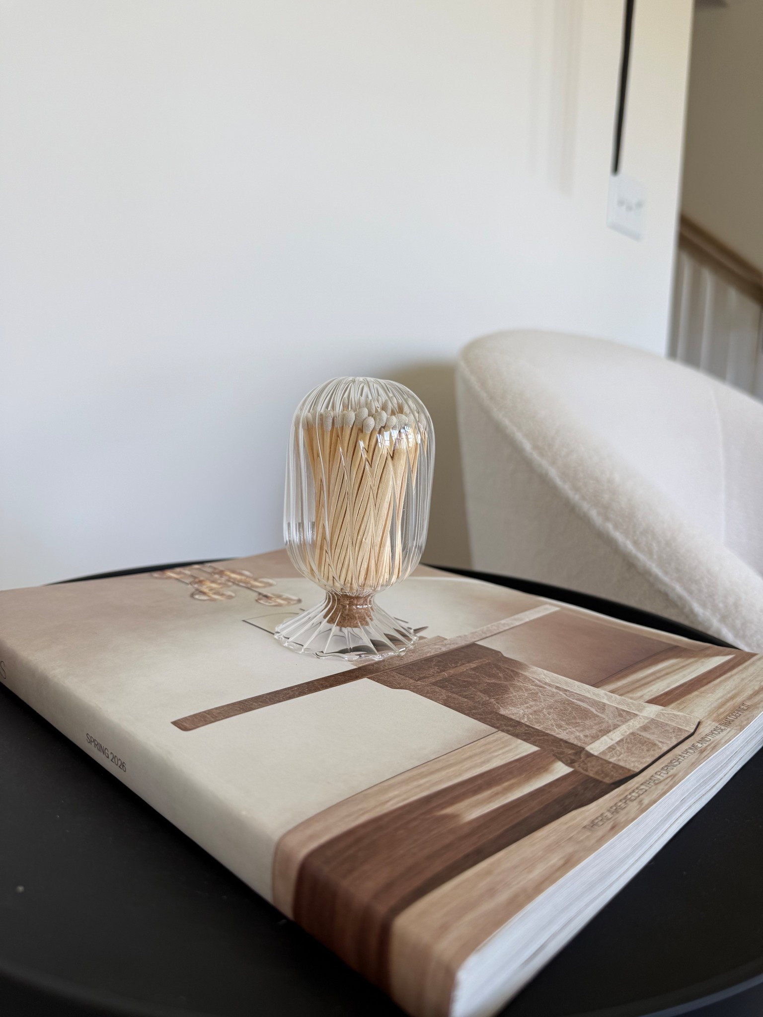 Only $10 this glass matchstick holder is a beauty #homedecor #homefinds

#LTKHome