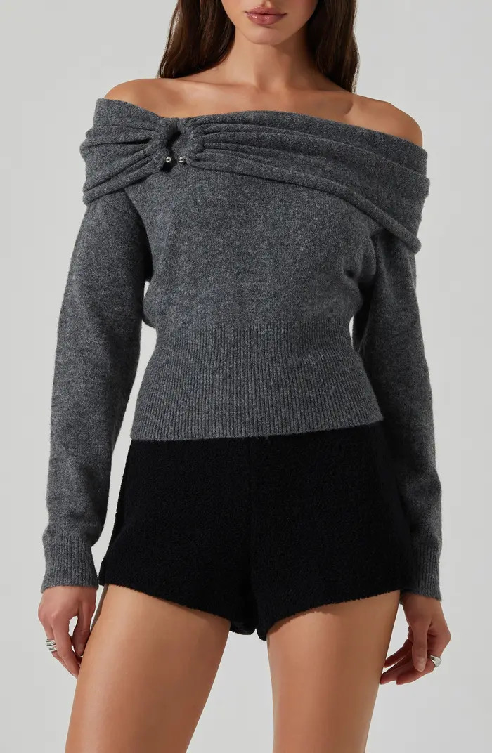 ASTR the Label Wylie Off the Shoulder Sweater | Nordstrom | Nordstrom