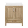 Click for more info about OVE Decors Kansas 30 in.W Bath Vanity in White Oak with Engineered Stone Vanity Top in White-15VV...