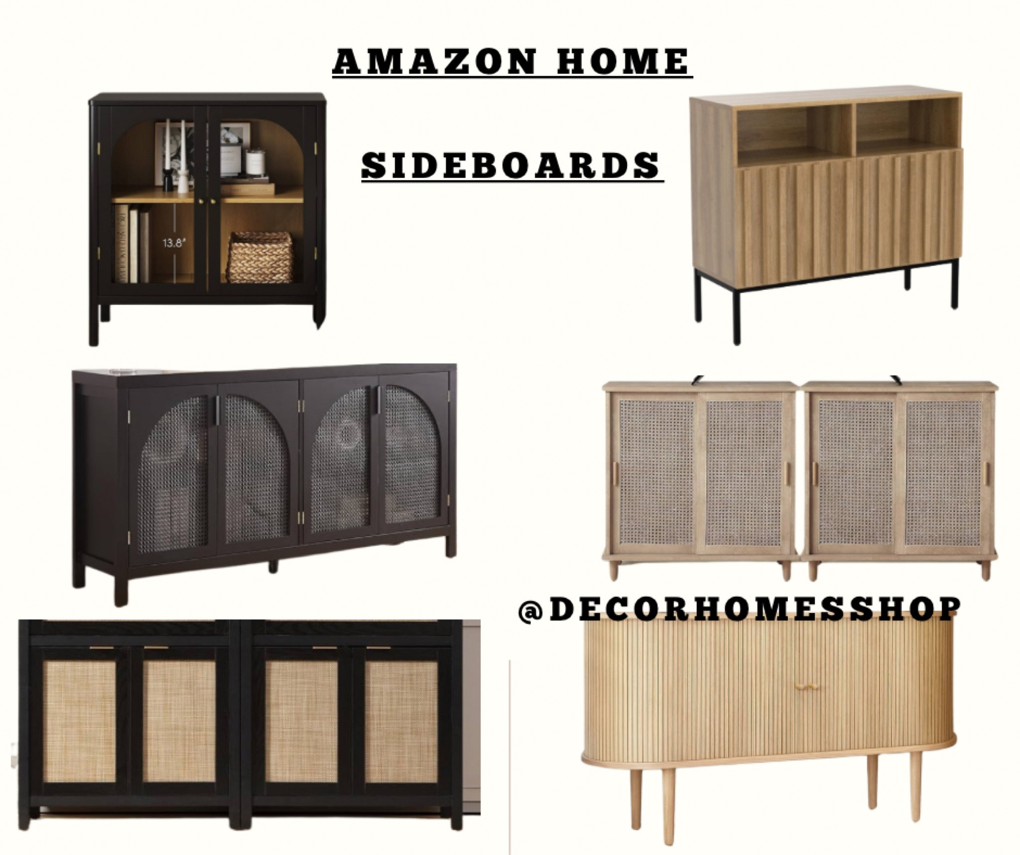 Amazon Side boards

#LTKhome #LTKVideo #LTKsalealert