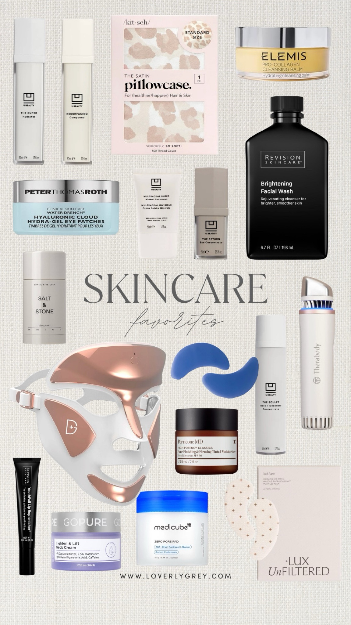 Sharing some of my absolute favorite skincare products! And, I even have a code with @ubeauty ! 👏🏼 Use code LOVERLYGREY for 20% off!

Loverly Grey, U beauty, skincare, skincare routine, beauty, self care, sale 

#LTKBeauty #LTKSaleAlert #LTKselfcare