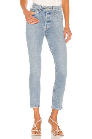 AGOLDE Nico High Rise Slim Jean in Cliffside from Revolve.com | Revolve Clothing (Global)