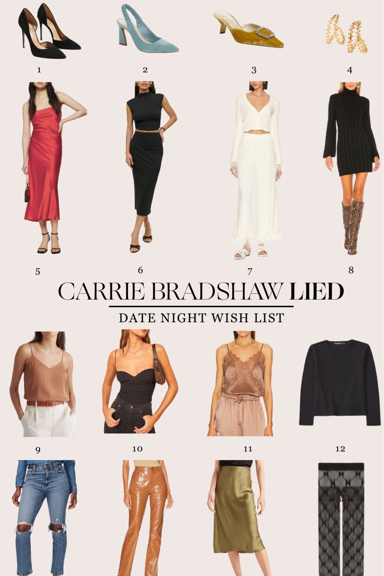 Sharing wish list picks for date night with Valentines Day coming up! Pajama party, solo party, date, galentines - all the links on CarrieBradshawLied.com 

#valentinesday #datenight

#LTKunder100 #LTKunder50