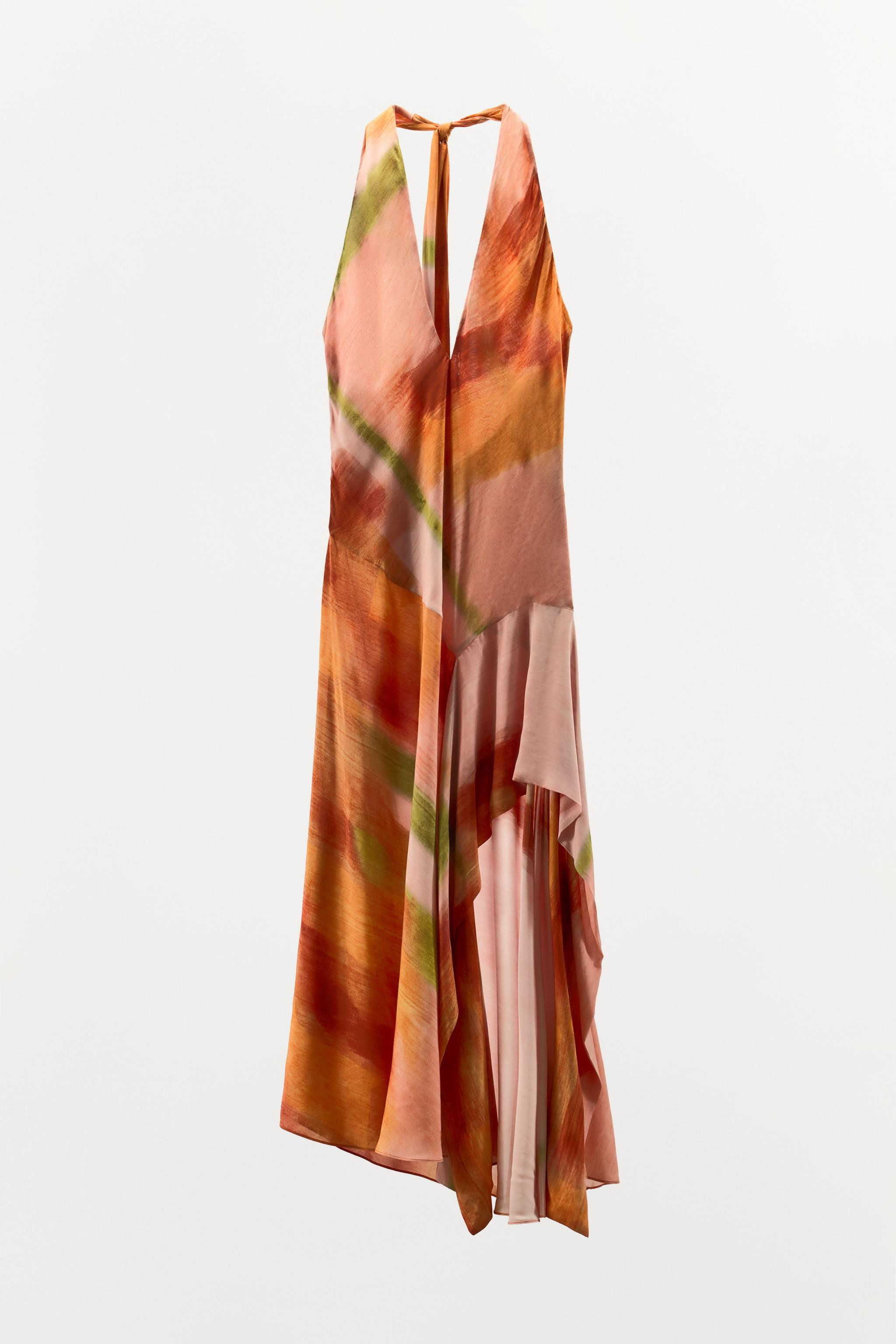 LONG PRINTED DRESS | Zara AU