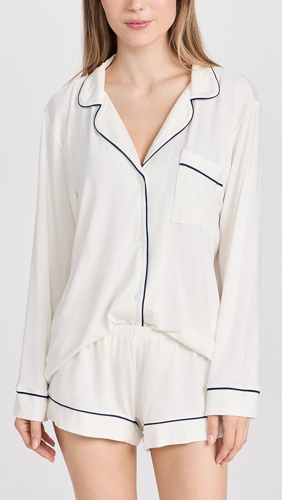 Eberjey Gisele Long Sleeve Pajama Set | Shopbop | Shopbop