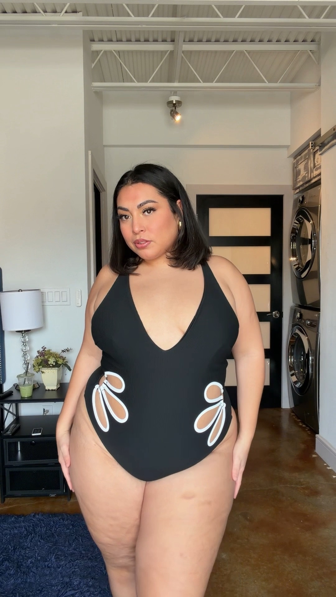 @berlook swimhaul 💖 wearing a size 1X top and 2X bottoms. 2X one pieces. Im 5’5 about 230lbs.

#LTKPlusSize #LTKMidsize #LTKgrwm