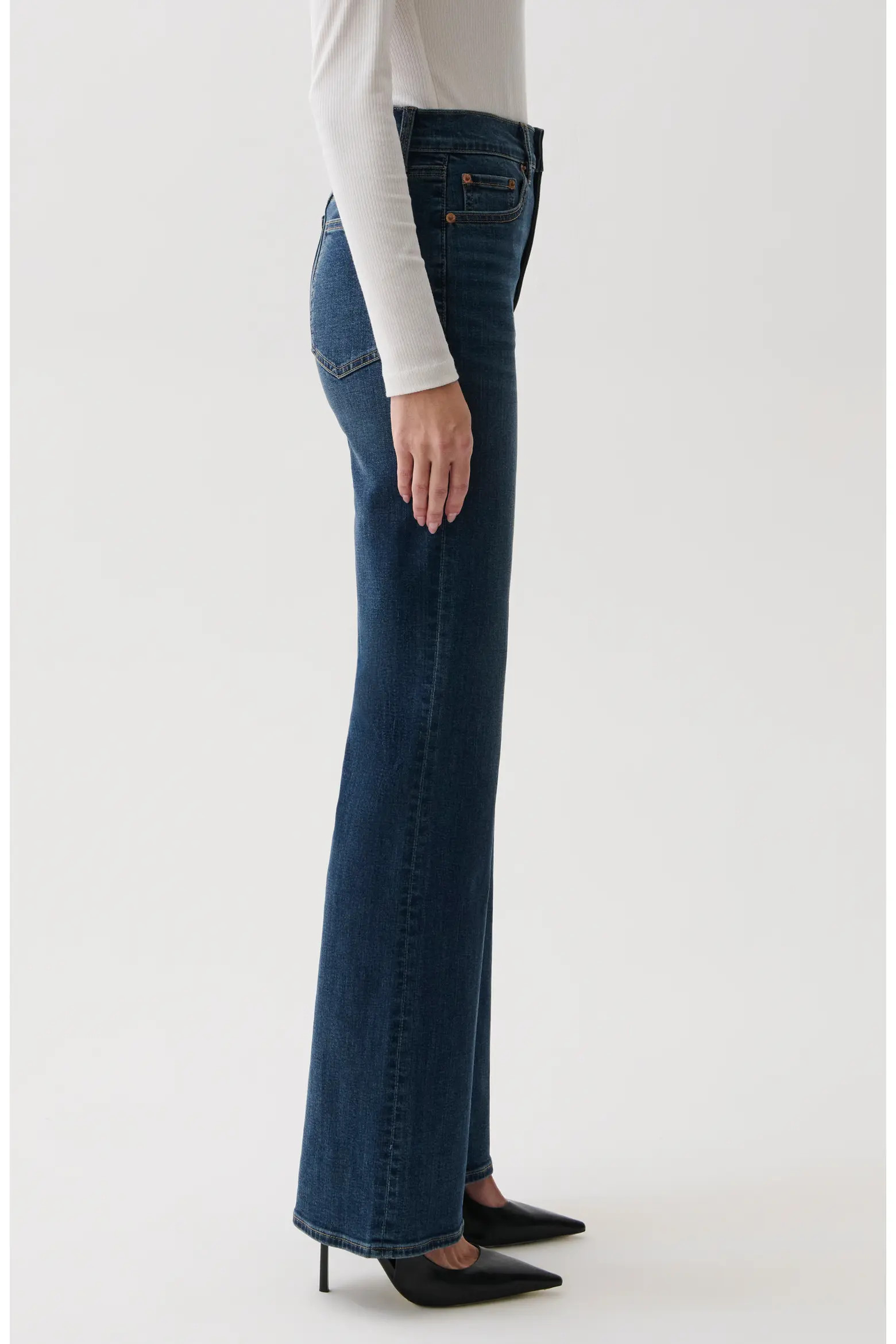 Pistola Evie High Waist Slim Bootcut Jeans (Women) | Nordstrom | Nordstrom