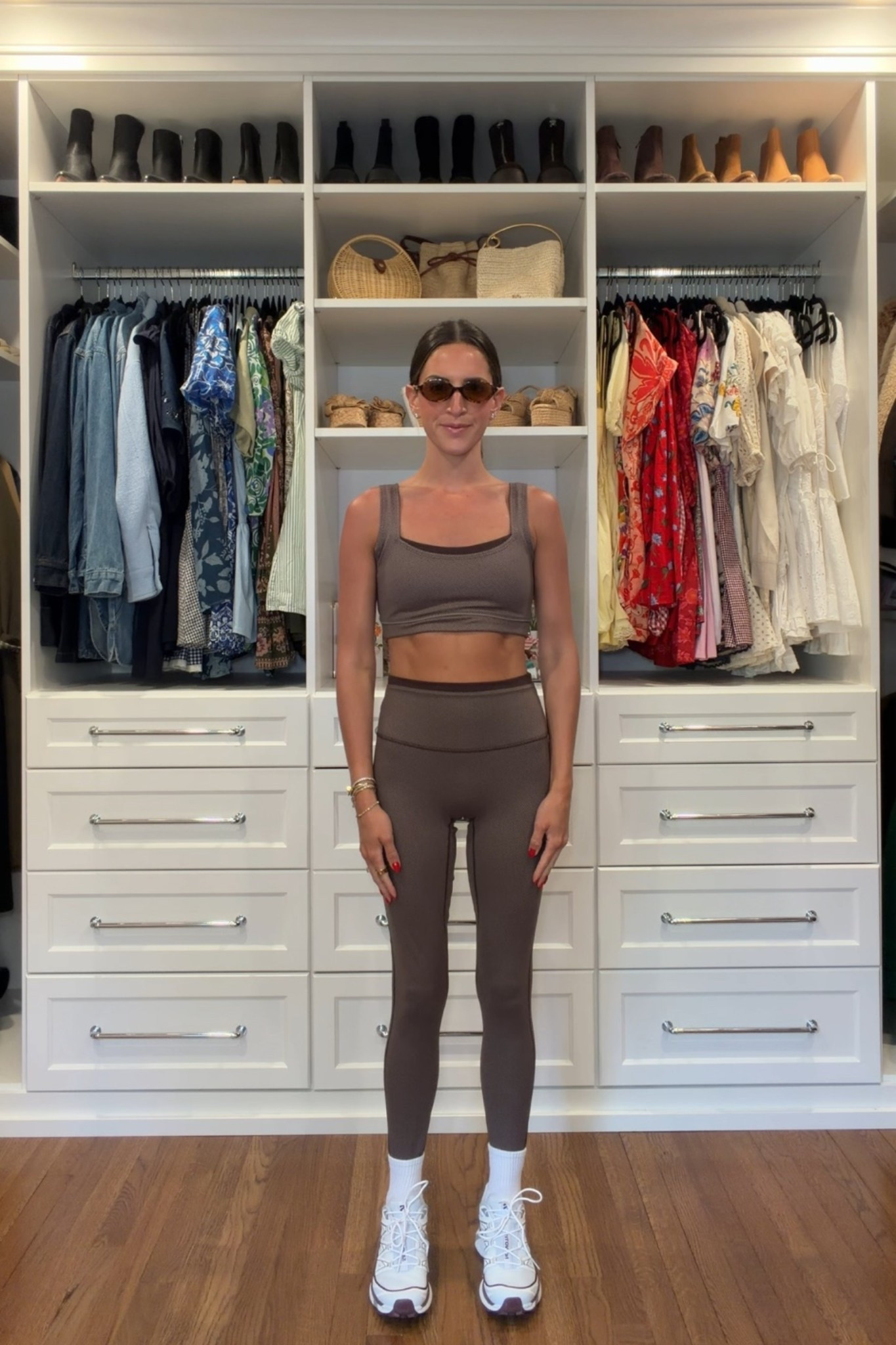 Size small 
Matching set 
Workout set 
Abercrombie 
Leggings

#LTKfitnessgoals #LTKdayinmylife #LTKgrwm