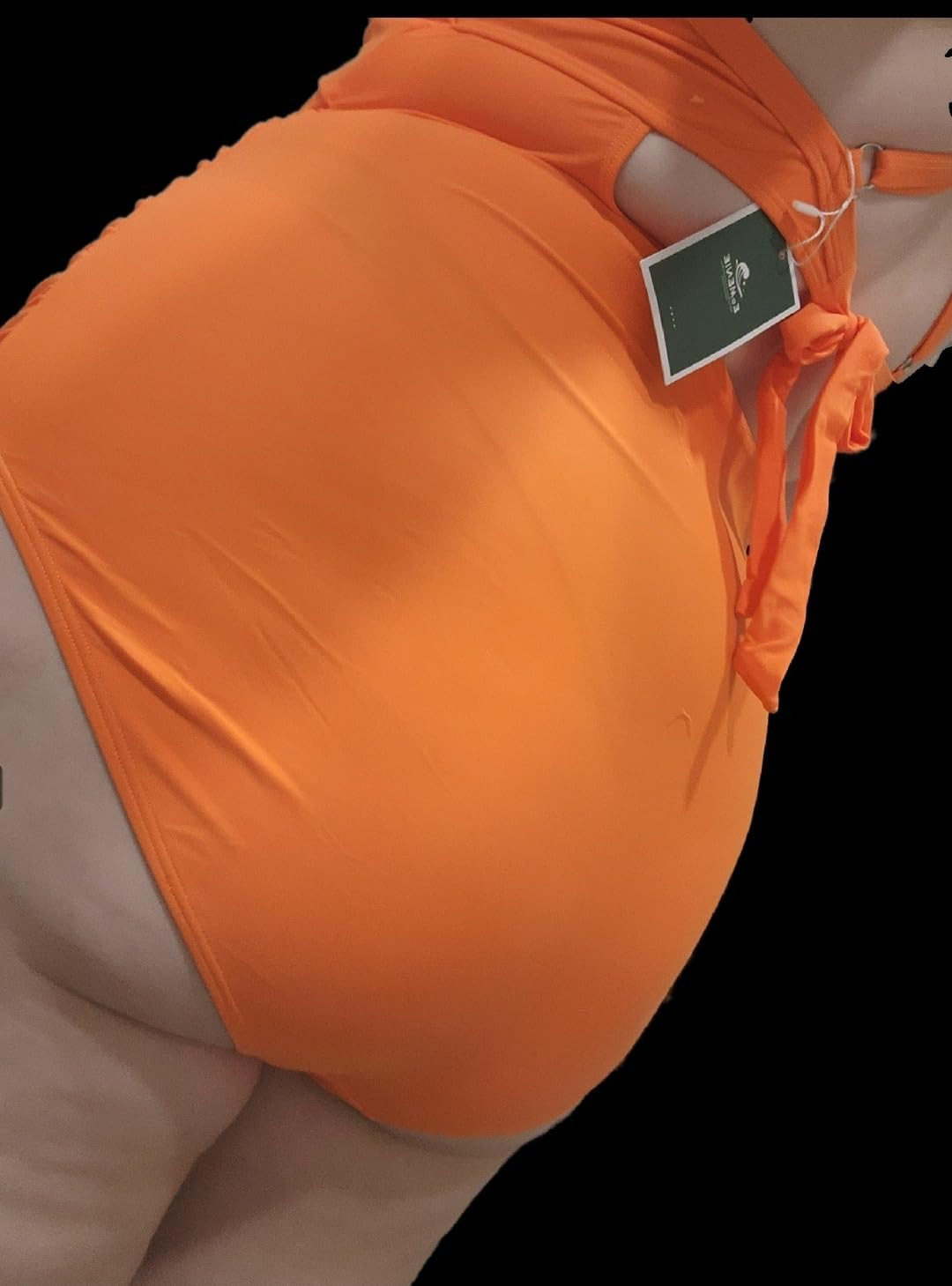 Eomenie Women's One Piece Swimsuits Tummy Control Cutout High Waisted Bathing Suit Wrap Tie Back ... | Amazon (US)