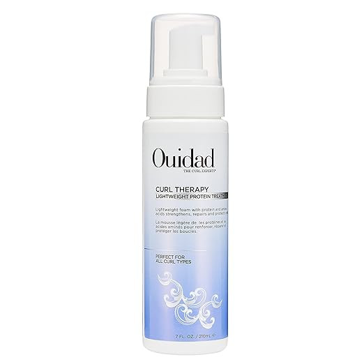 OUIDAD Curl Therapy Lightweight Protein Foam, 7 oz. | Amazon (US)
