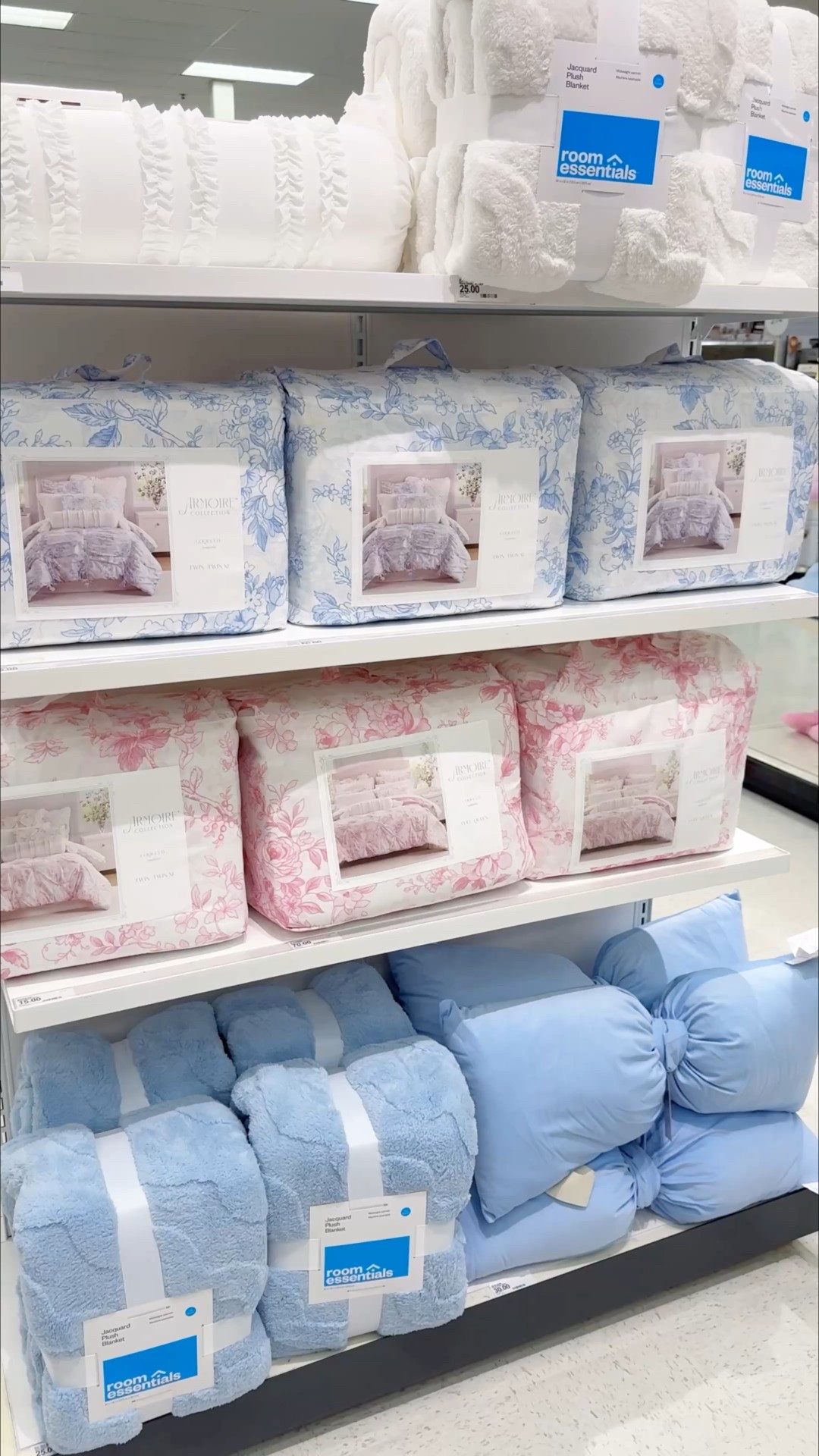 Target bedding, target dorm room decor, dorm room bedding, sorority room decor, LoveShackFancy, floral bedding, bow pillow, target home, target decor, target favorites, target must haves 

This bedding at Target is SO cute!😍🎀 giving LoveShackFancy vibes!🌸 would be perfect for a dorm room or sorority room!🩷 

#LTKFindsUnder50 #LTKFindsUnder100 #LTKHome