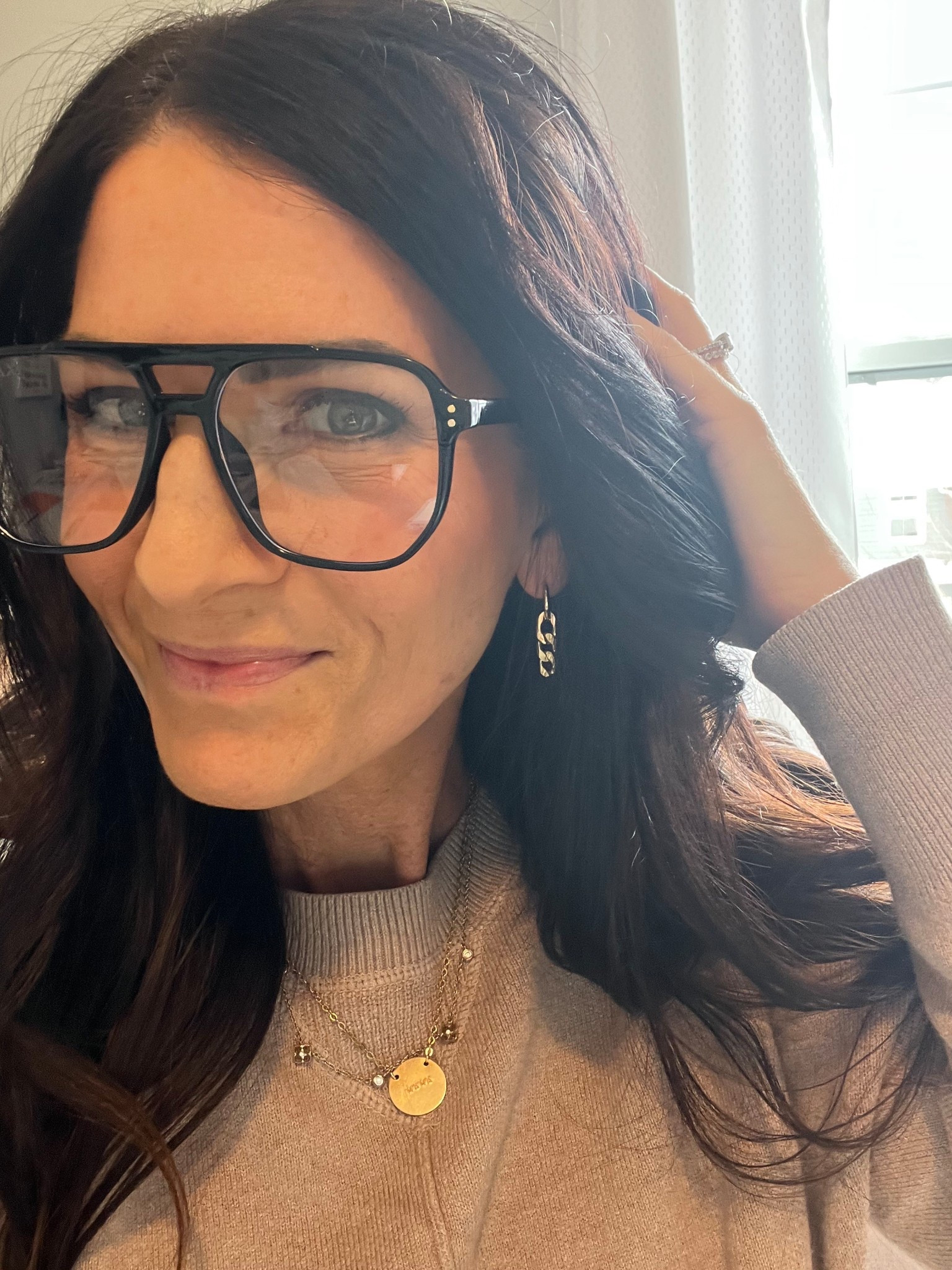 These earrings are so fun I bought them in gold and silver! 

#LTKootd #LTKOver40 #LTKValentine