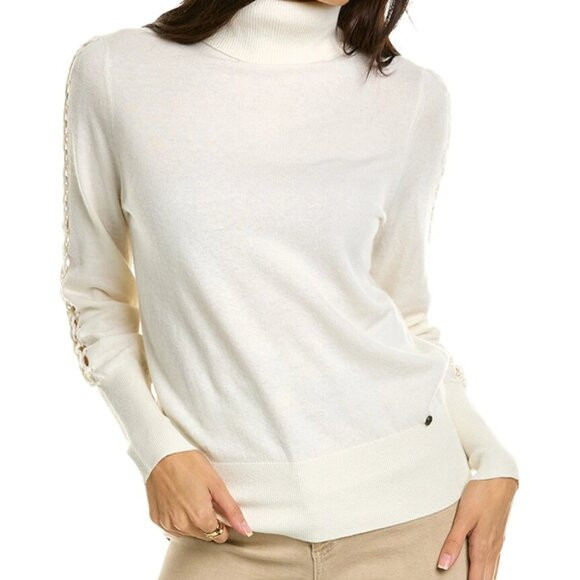 Ted Baker Maevia Roll Neck Sweater with Stitch Insert | Poshmark