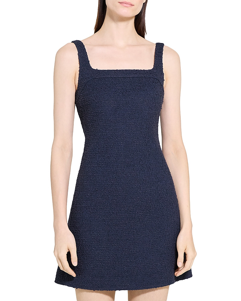 Theory Square Neck Mini Dress | Bloomingdale's (US)