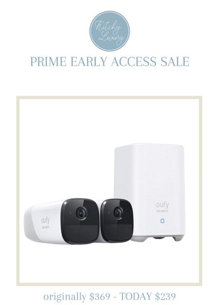 Prime Early Access Sale - eufy Security Cameras #homesecurity #primedeals #primeday 

#LTKsalealert #LTKhome