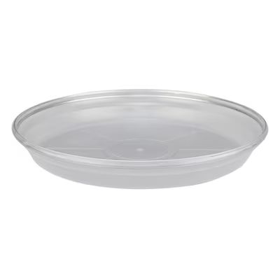 allen + roth 17.24-in Translucent Plastic Plant Saucer | Lowe's
