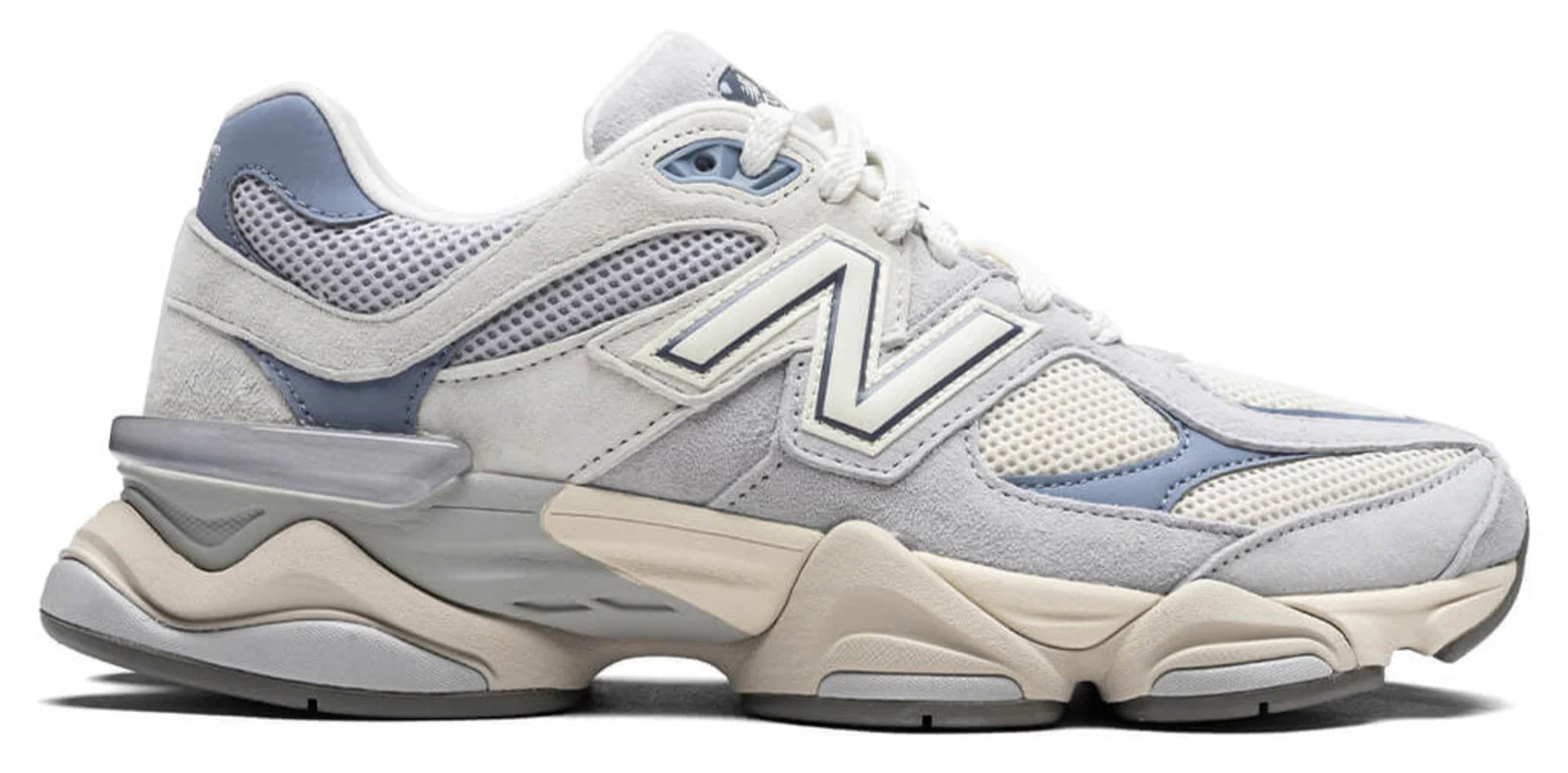 New Balance 9060 Pearl Grey Linen | Shop Simon