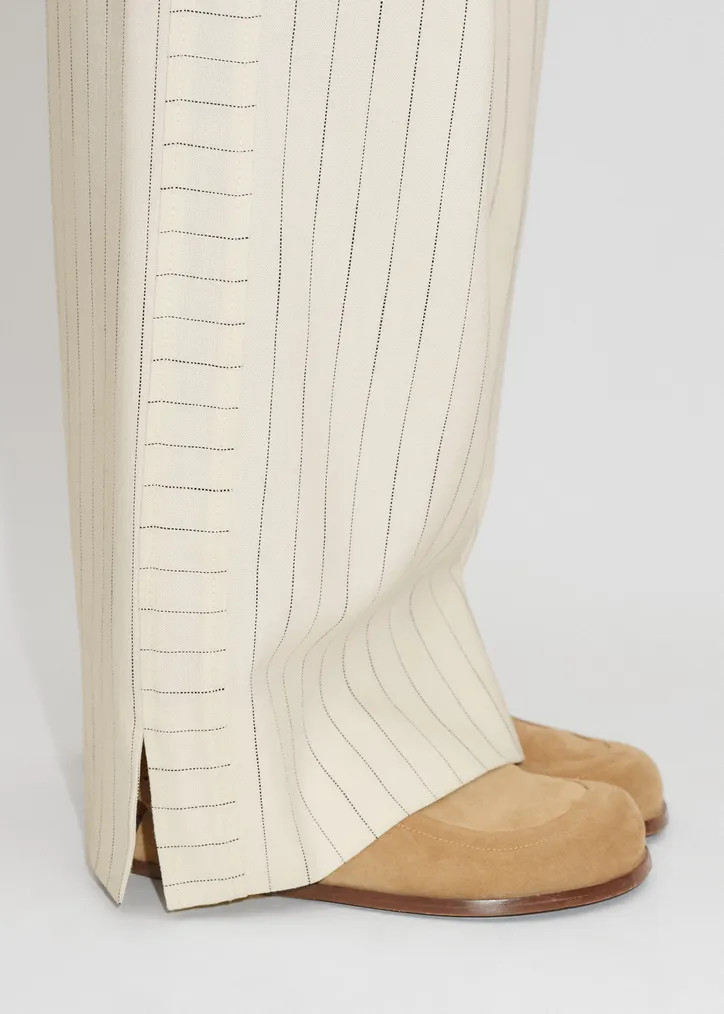 Panama Pinstripe Man Pant | ME + EM