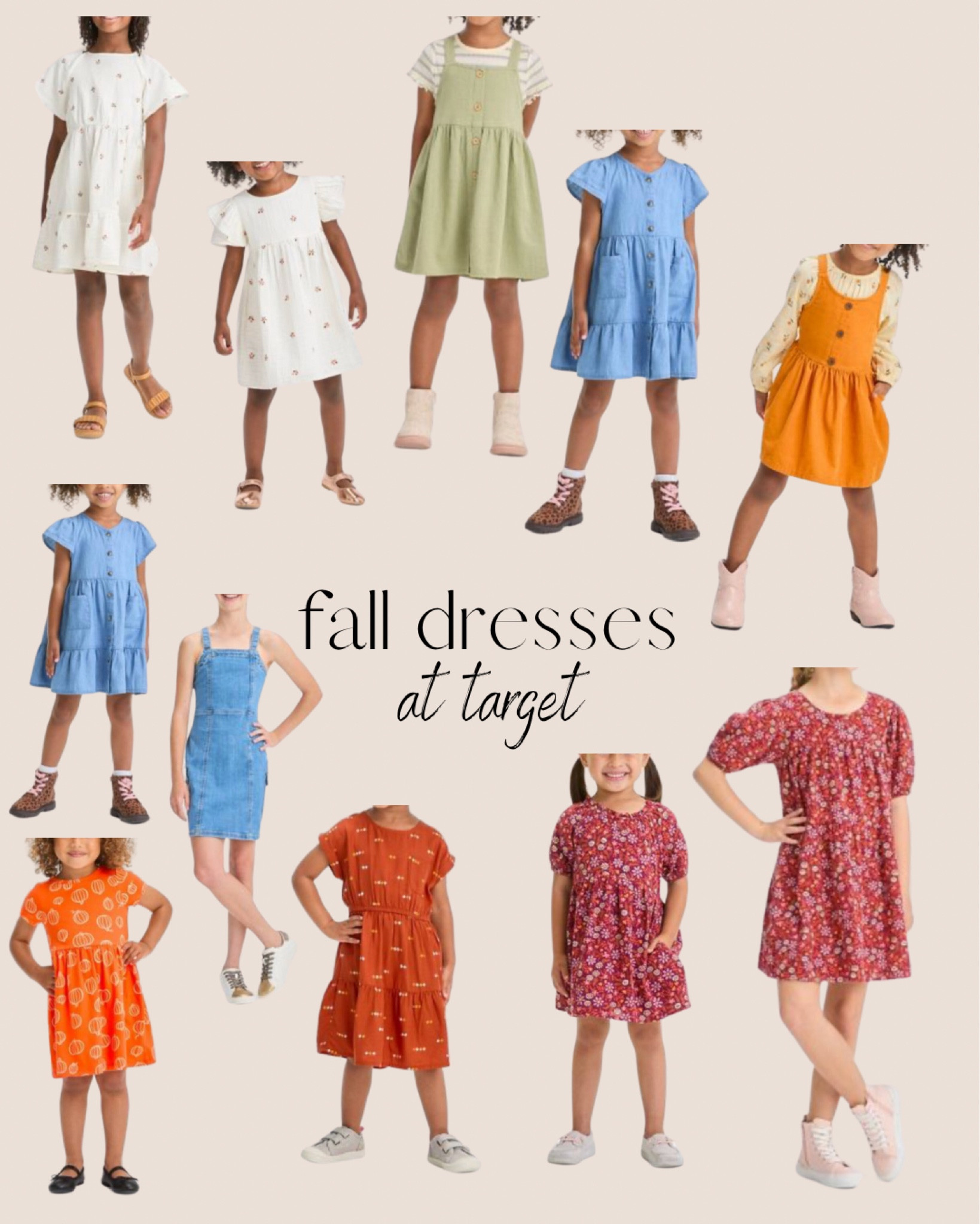 Toddler + girls fall dresses from Target. #target #targetfinds #targetrun #targetstyle #ltk #shopping #shop Follow along @juliamarie for more sales + my favorites! DM me with any questions on IG @julia.mariep 🩷

#LTKunder50 #LTKkids #LTKfamily