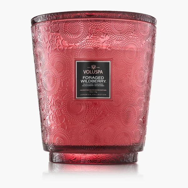 Foraged Wildberry - 5 Wick Hearth Candle | Voluspa